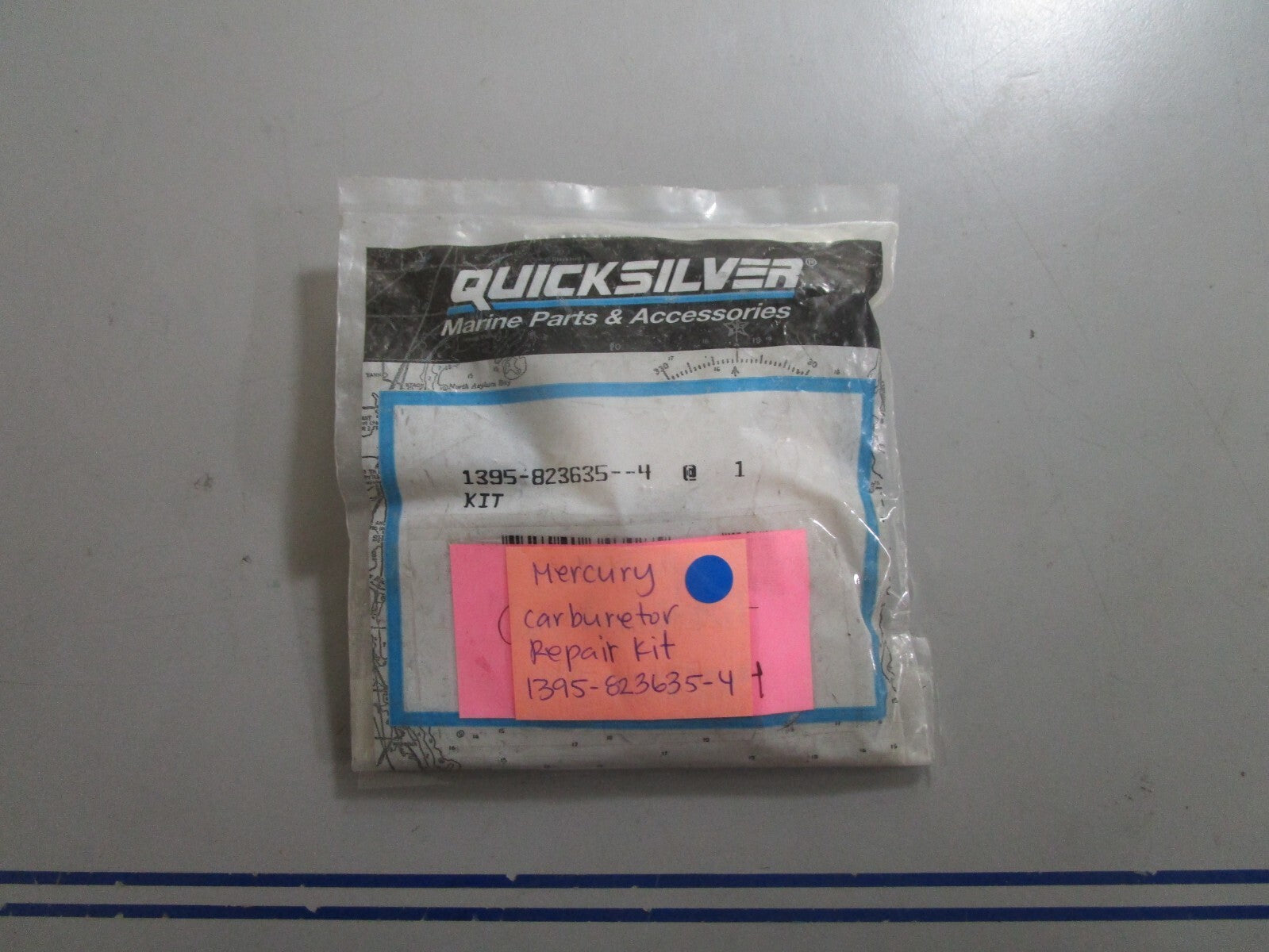 *NEW OEM* 0720 Mercury Quicksilver Carburetor Repair Kit 1395-823635-4