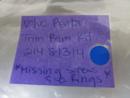*NEW OEM* 0720 Volvo Penta PARTIAL Trim Ram Kit 21481314