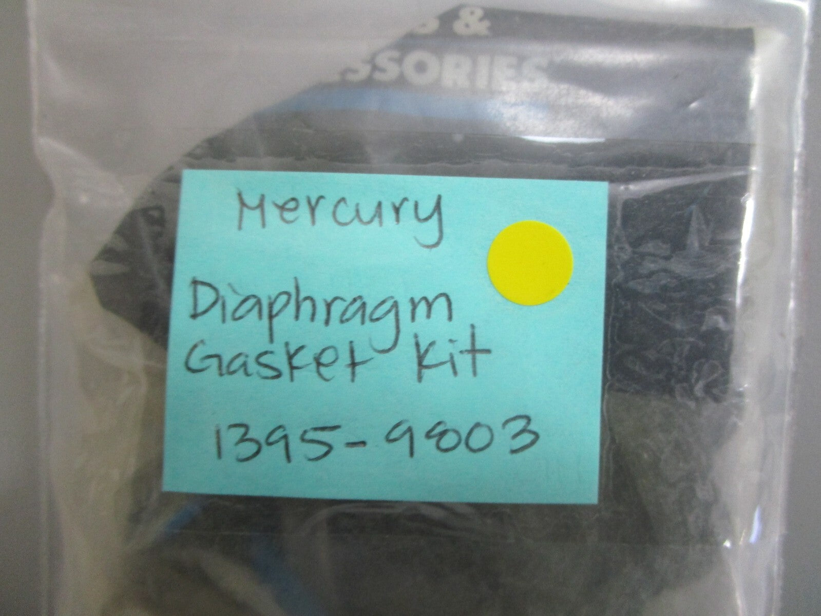 *NEW OEM* 0810 Mercury Quicksilver Diaphragm Gasket Kit 1395-9803