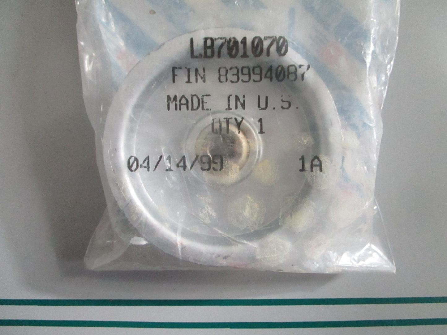 NEW OEM LB701070 New Holland Idler Wheel 0820