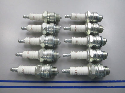 NEW (LOT OF 10) J4C Champion Spark Plug 0810