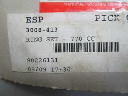 *NEW OEM* 0820 Arctic Cat Tigershark Ring Set 3008-413