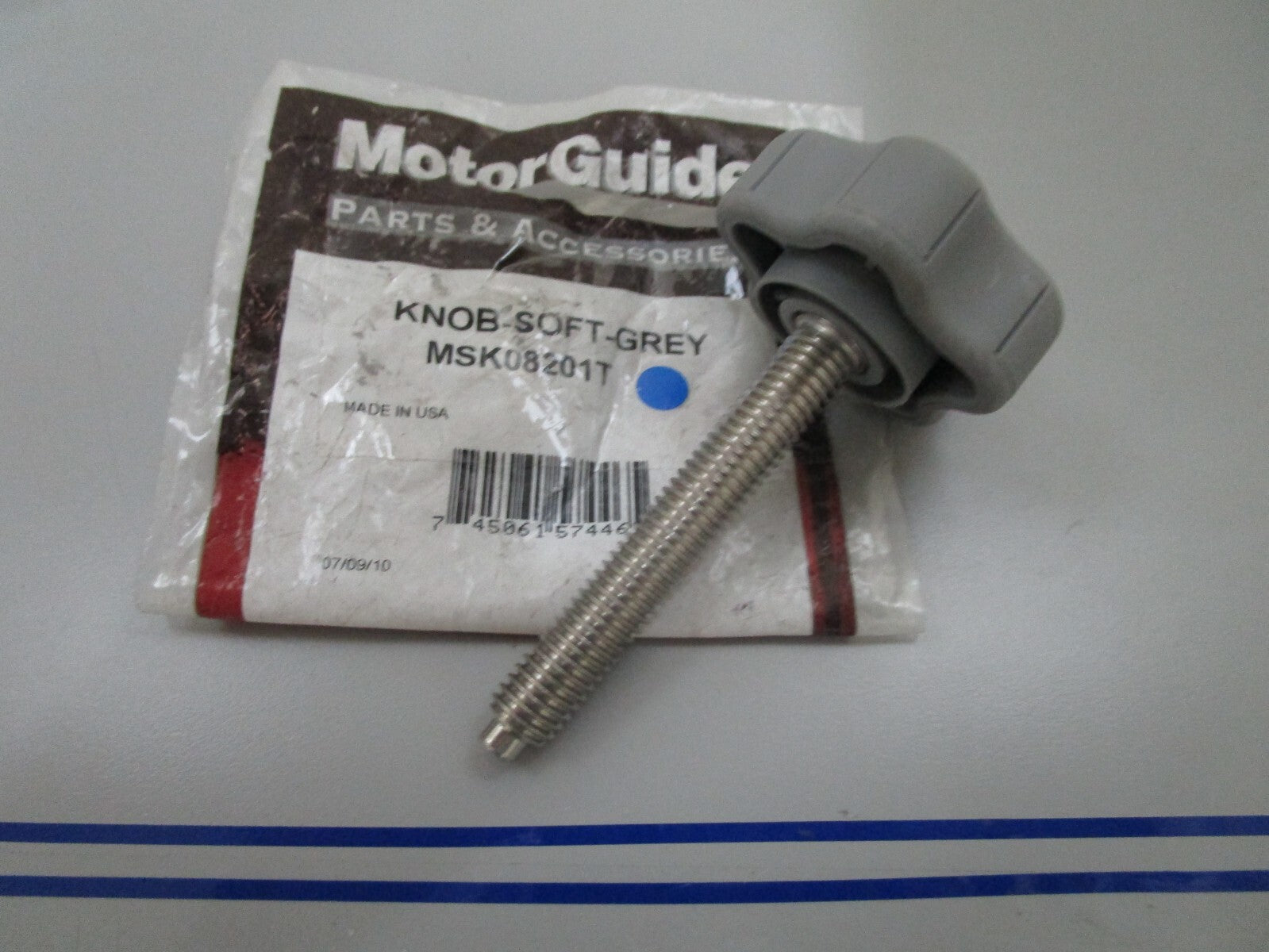 *NEW OEM* 0810 Mercury MotorGuide Grey Soft Knob MSK08201T
