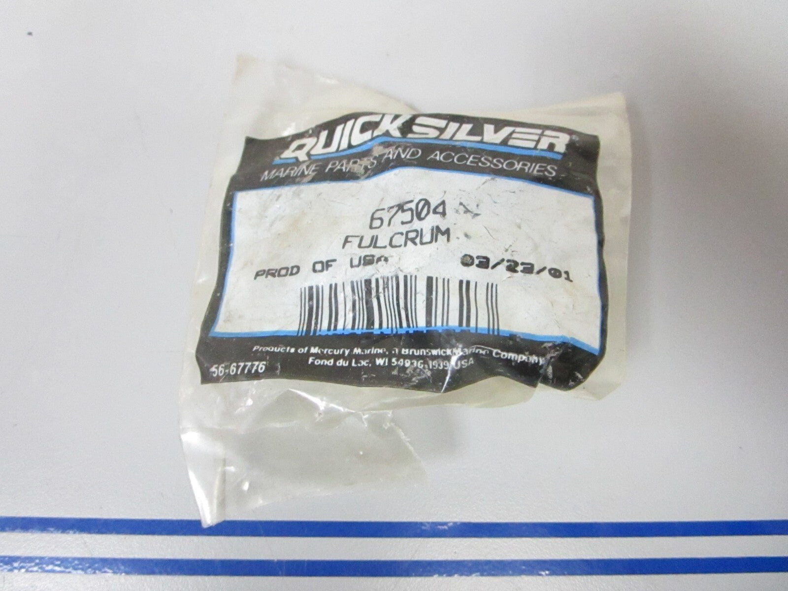 *NEW OEM* 0810 Mercury Quicksilver Fulcrum 67504