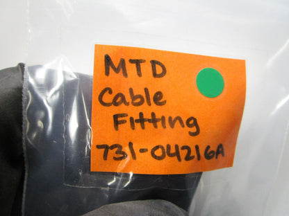 NEW OEM 731-04216A MTD Cable Fitting 0810