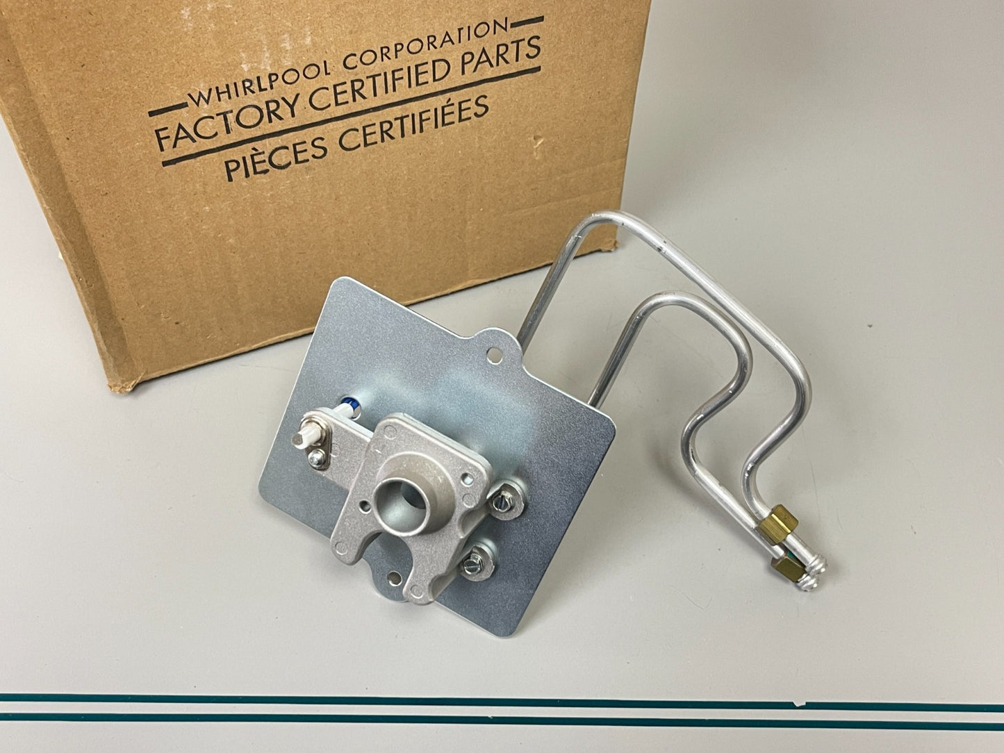 Whirlpool NEW OEM Surface Burner Orifice Holder W11337062 Gas Range Stove 0720
