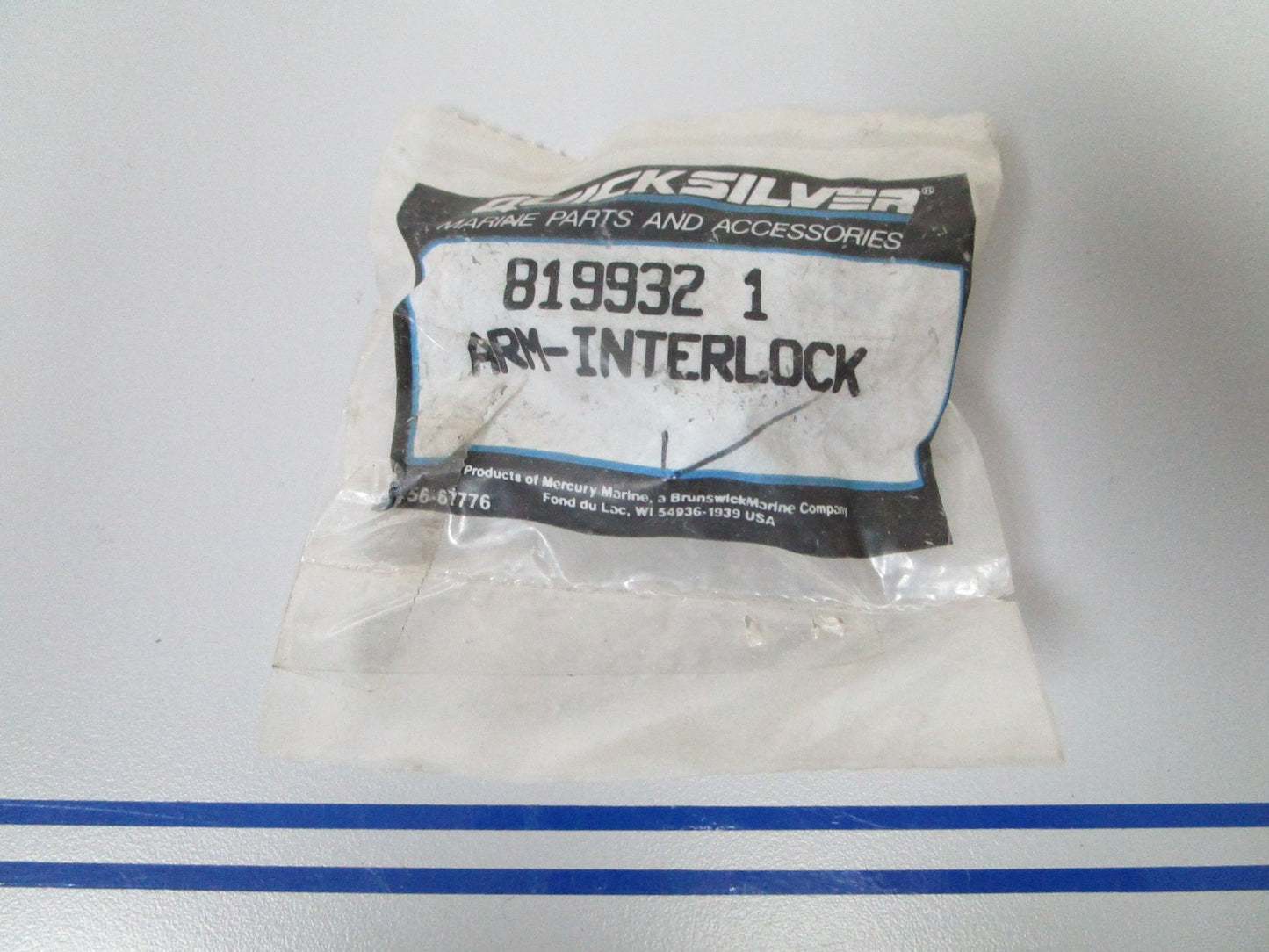 NEW OEM 819932 1 Mercury Quicksilver Interlock Arm 0720