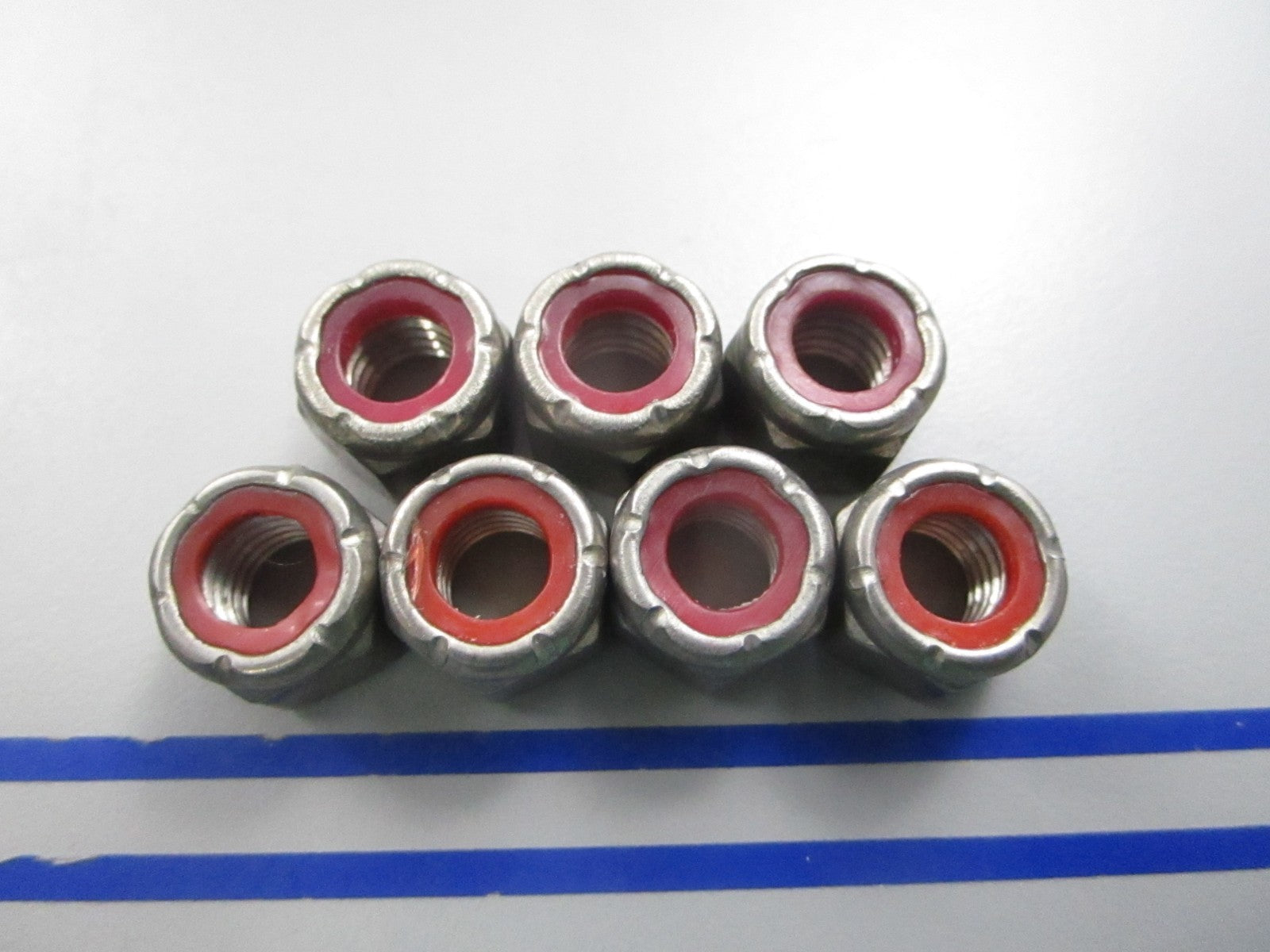 NEW OEM (LOT OF 7) 11-68411 Mercury Quicksilver Nut 0810