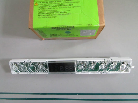 Whirlpool NEW OEM Dishwasher UI Control Panel W11632709 NOS Factory Part 0820