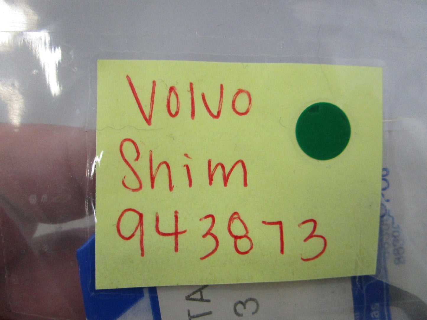 NEW OEM (LOT OF 2) 943873 Volvo Penta Shim 0810