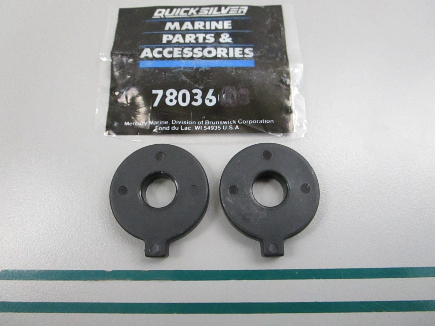 NEW OEM (LOT OF 2) 78036 Mercury Quicksilver Reverse Locking Base 0810