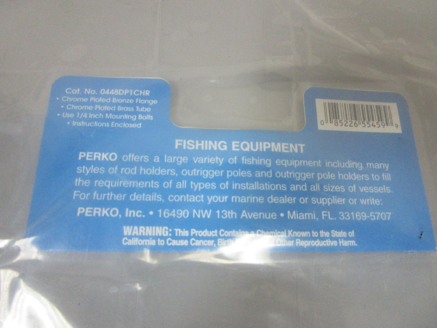 NEW OEM Perko 0448DP1CHR Fishing Rod Holder 0720