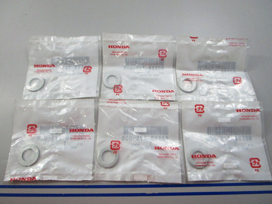 NEW OEM (LOT OF 6) 90559-ZV5-000 Honda Washer 0810