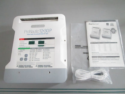 NEW OEM 63130 ProMariner ProNautic 12•30P 30A 3 Bank Battery Charger 0820