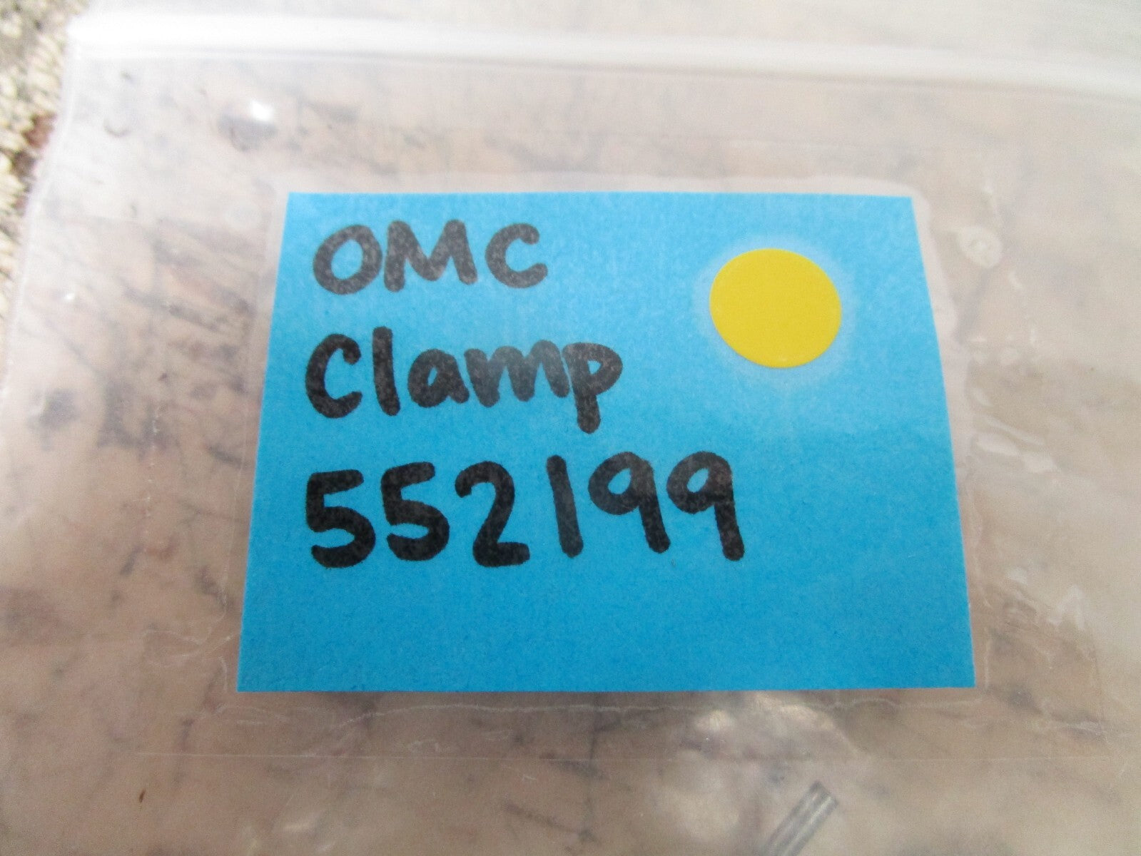 *NEW OEM* (LOT OF 4) 0810 OMC Johnson Evinrude Clamp 552199 0552199