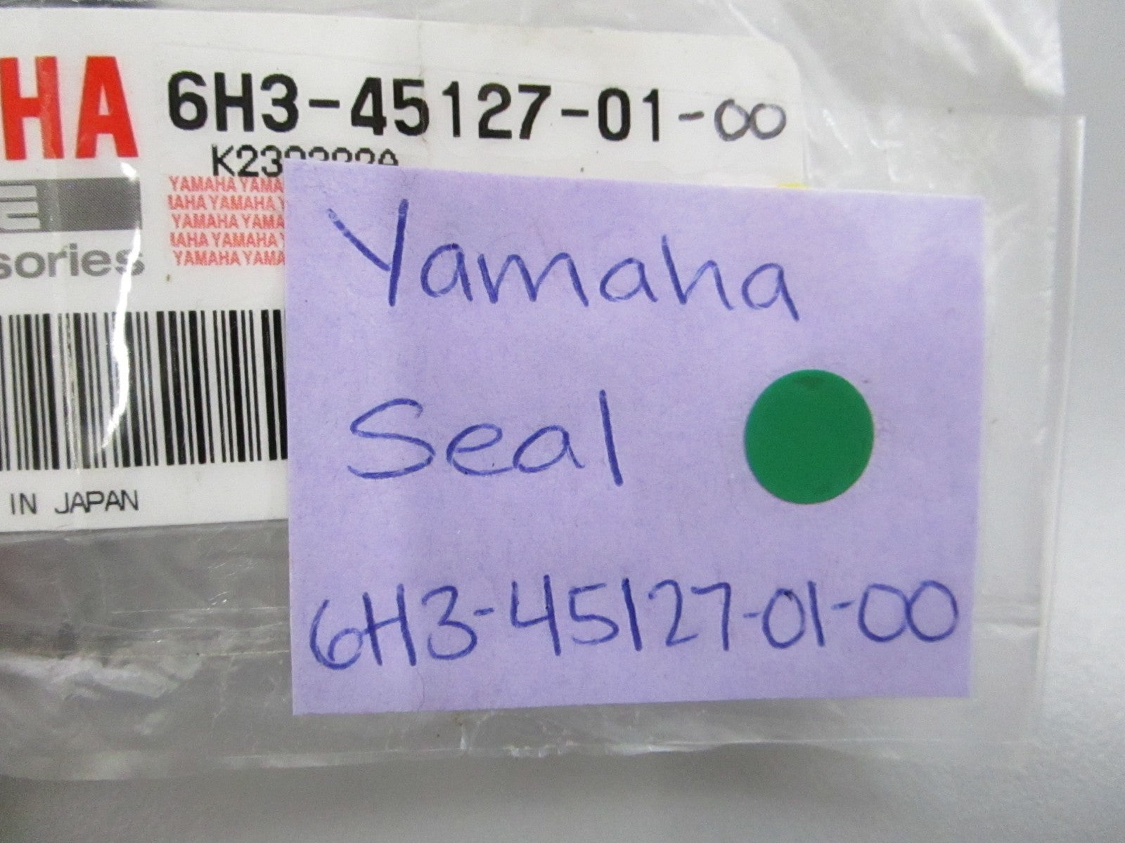 NEW OEM 6H3-45127-01-00 Yamaha Seal 0810