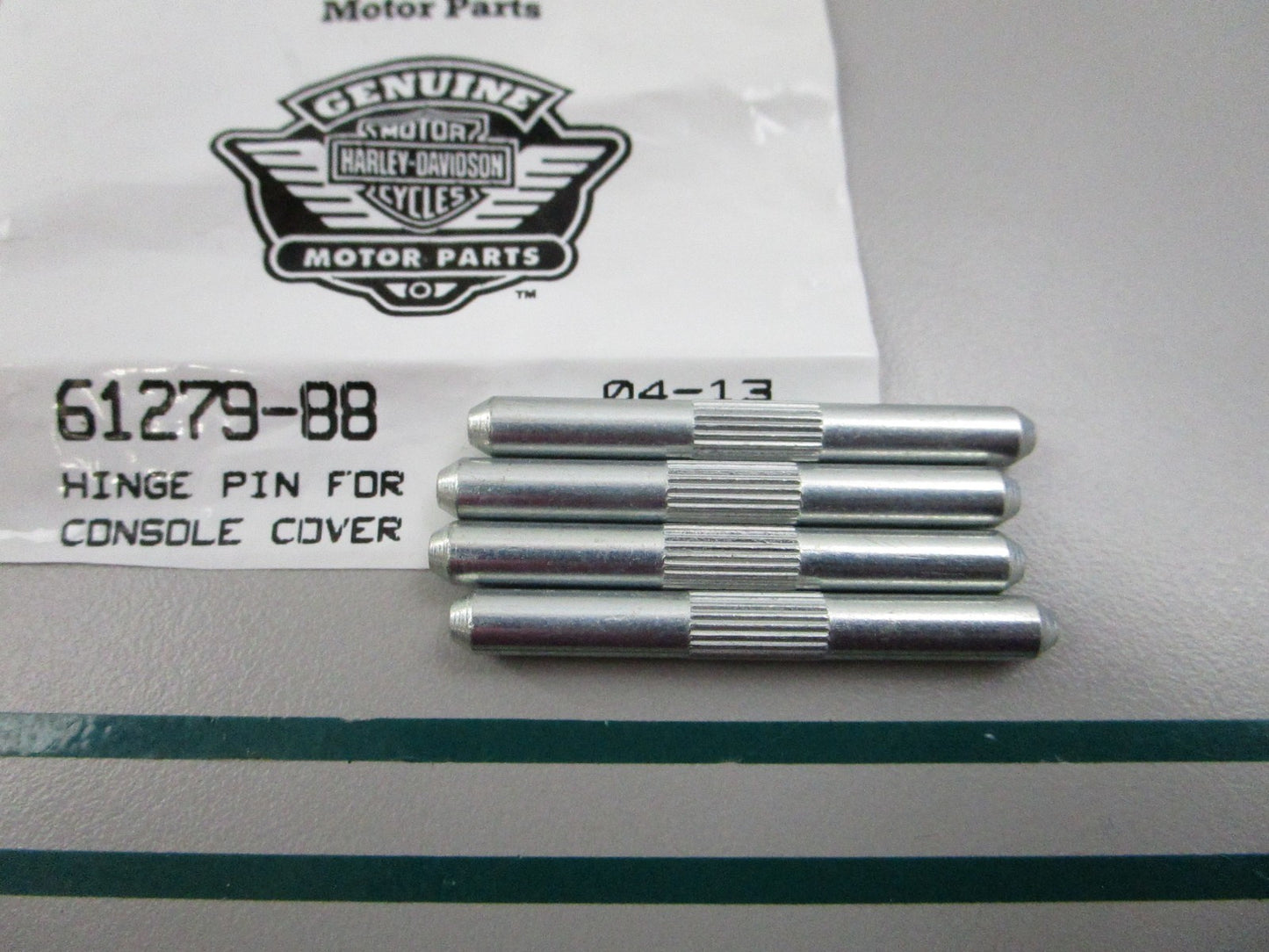NEW OEM (LOT OF 4) 61279-88 Harley Davidson Hinge Pin 0810