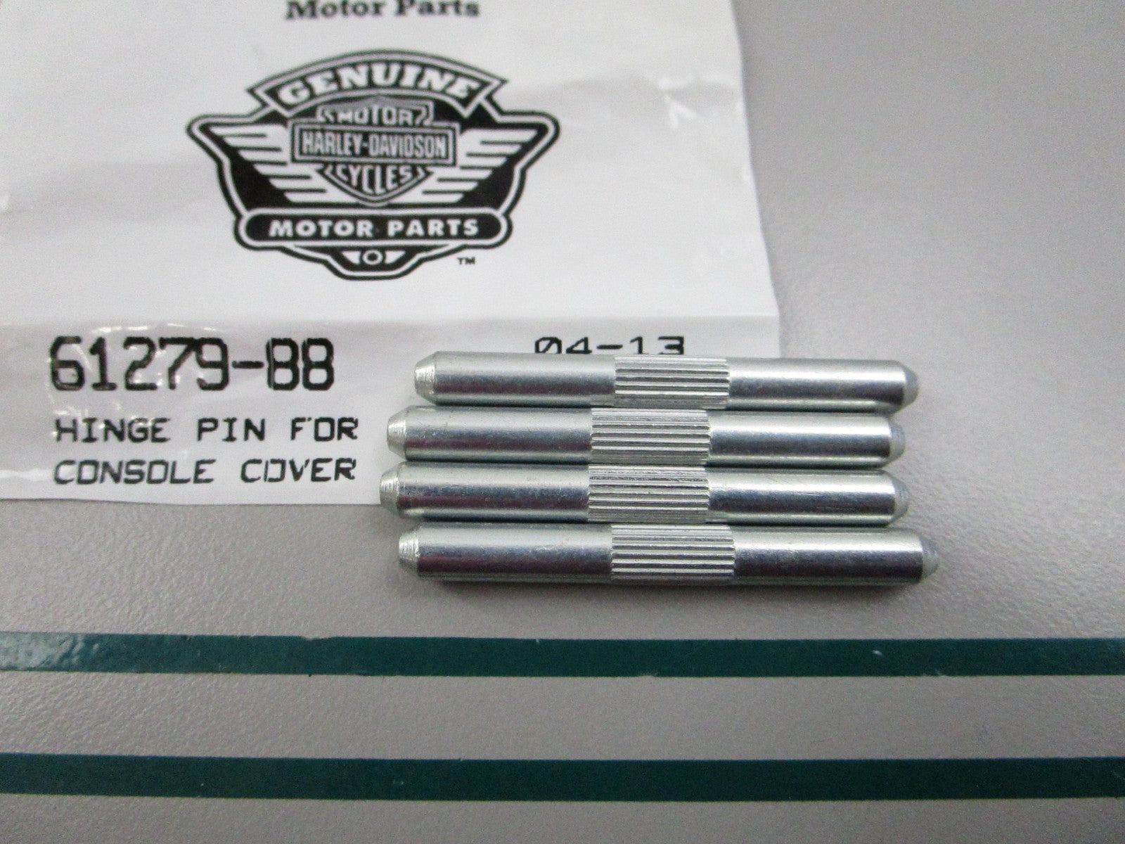 NEW OEM (LOT OF 4) 61279-88 Harley Davidson Hinge Pin 0810