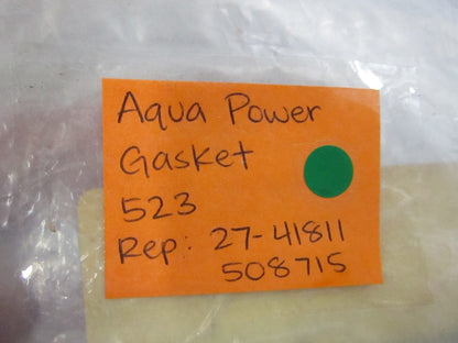 NEW  (LOT OF 2) 523 Replaces: 27-41811 508715 Aqua Power Gasket 0810