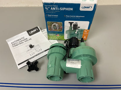 *NEW OEM* 0720 Orbit 3/4" Anti-Siphon Sprinkler Valve 57623-20