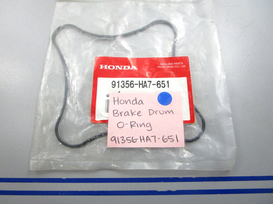NEW OEM 91356-HA7-651 Honda Brake Drum O-Ring 0810