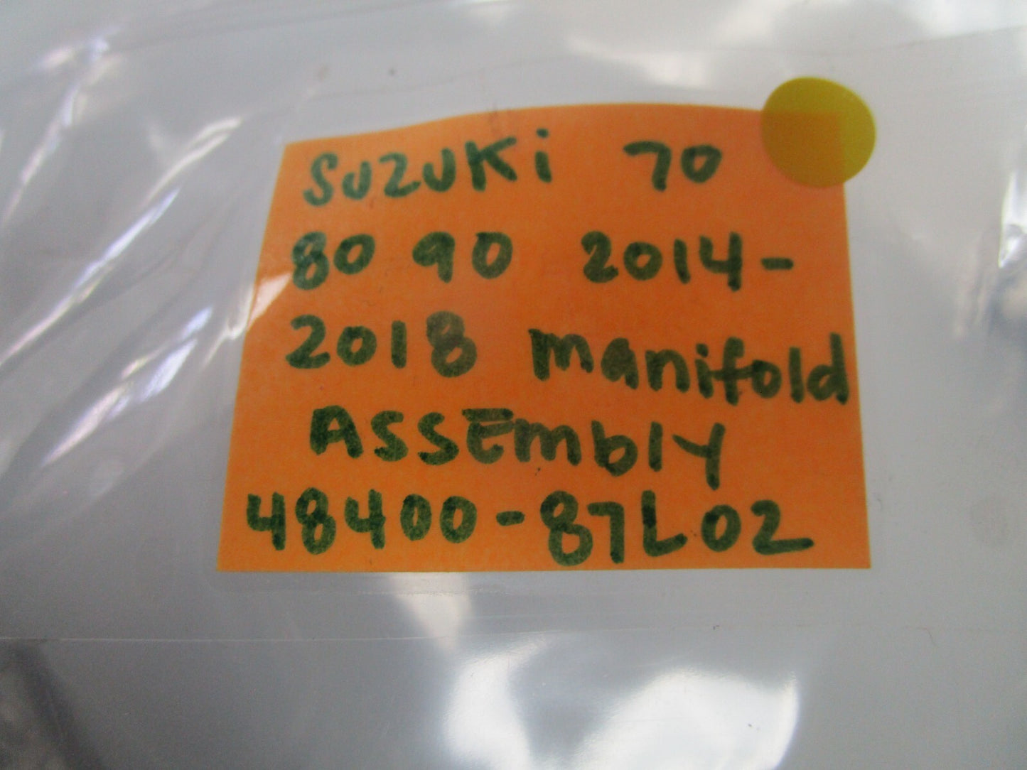 *NEW OEM* *6 MONTH WARRANTY* 0720 Suzuki 70 80 90 hp Manifold Ay 48400-87L02