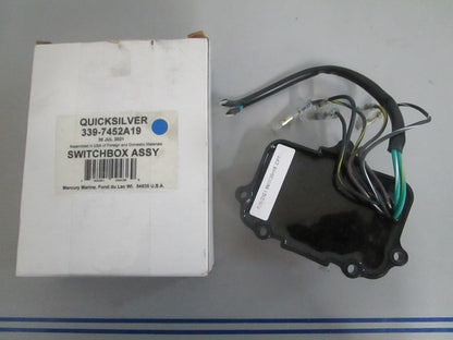 *NEW OEM* 0820 Mercury Quicksilver Switchbox Assy 339-7452A19