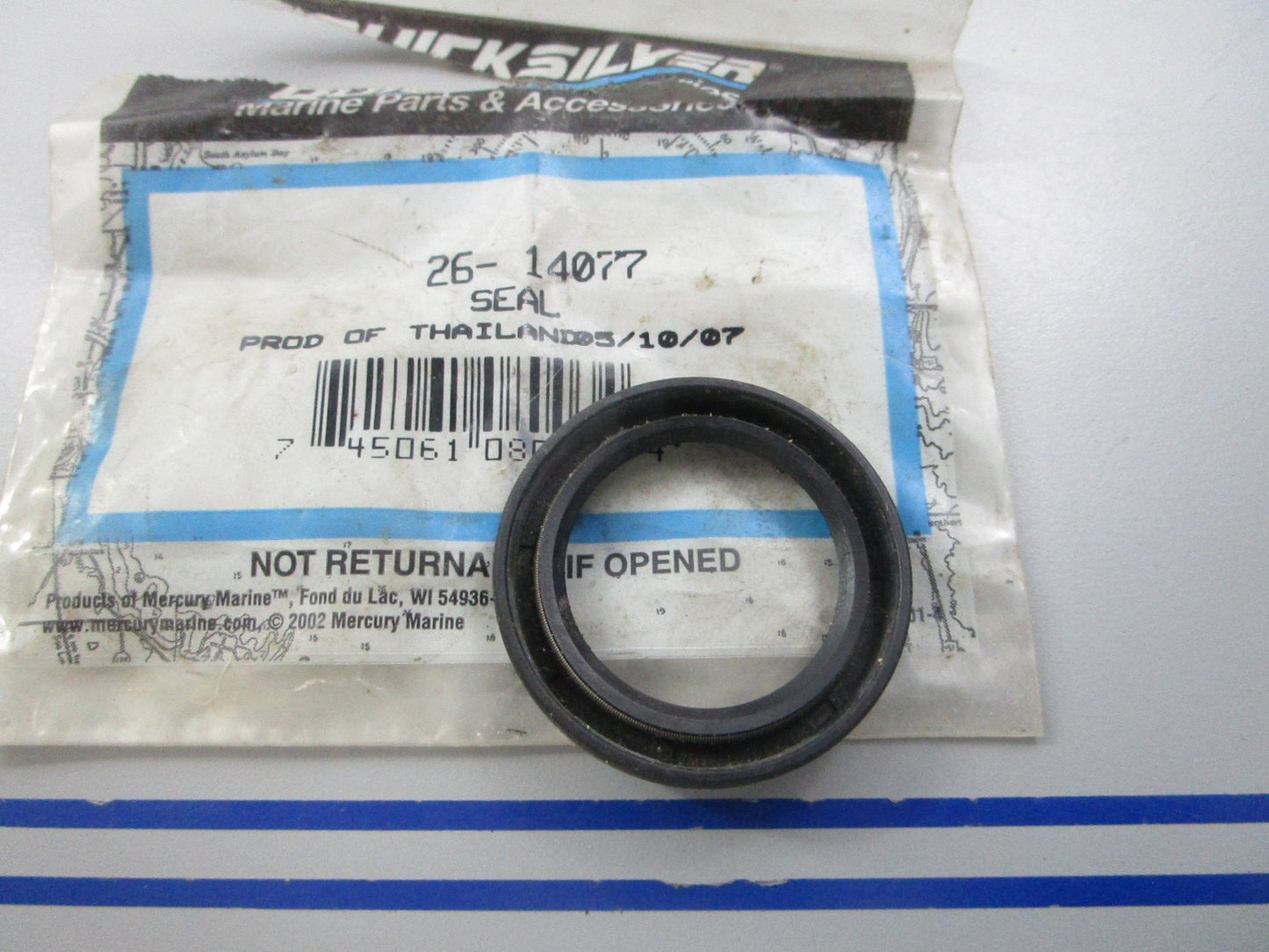 NEW OEM 26-14077 Mercury Quicksilver Seal 0810