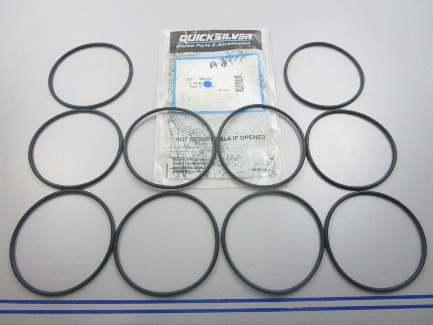 NEW OEM (LOT OF 10) 25-70937 Mercury Quicksilver O-Ring 0810