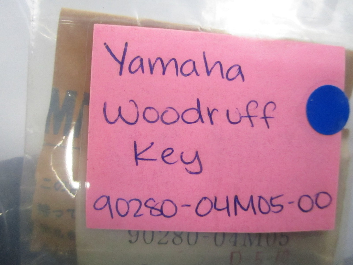 *NEW OEM* 0810 Yamaha Woodruff Key 90280-04M05-00