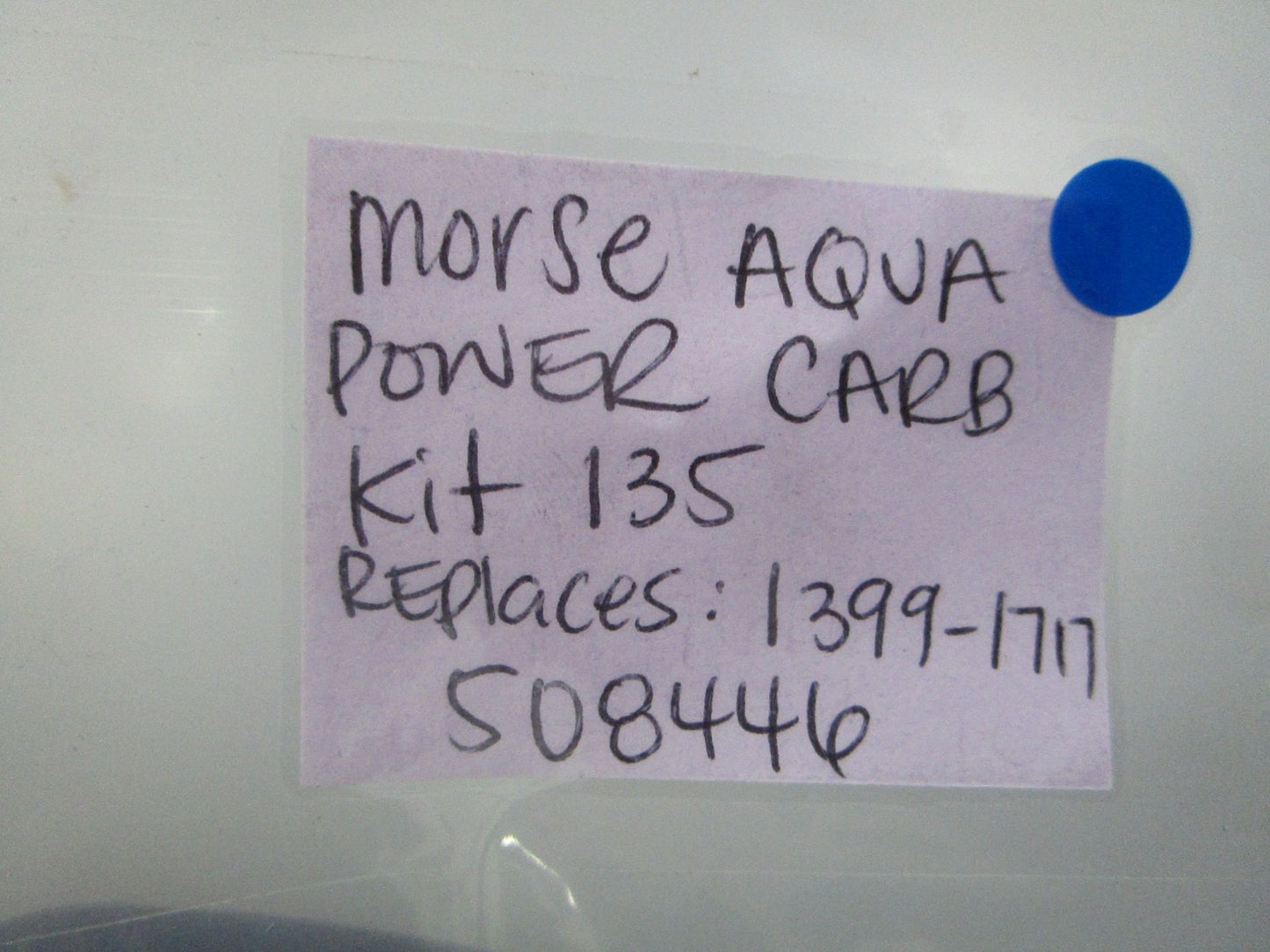 *NEW* 0810 Morse Aqua Power Carburetor Kit 135 Replaces: 1399-1717 508446