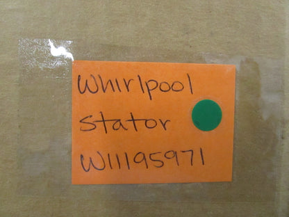 NEW OEM W11195971 Whirlpool Stator 0810