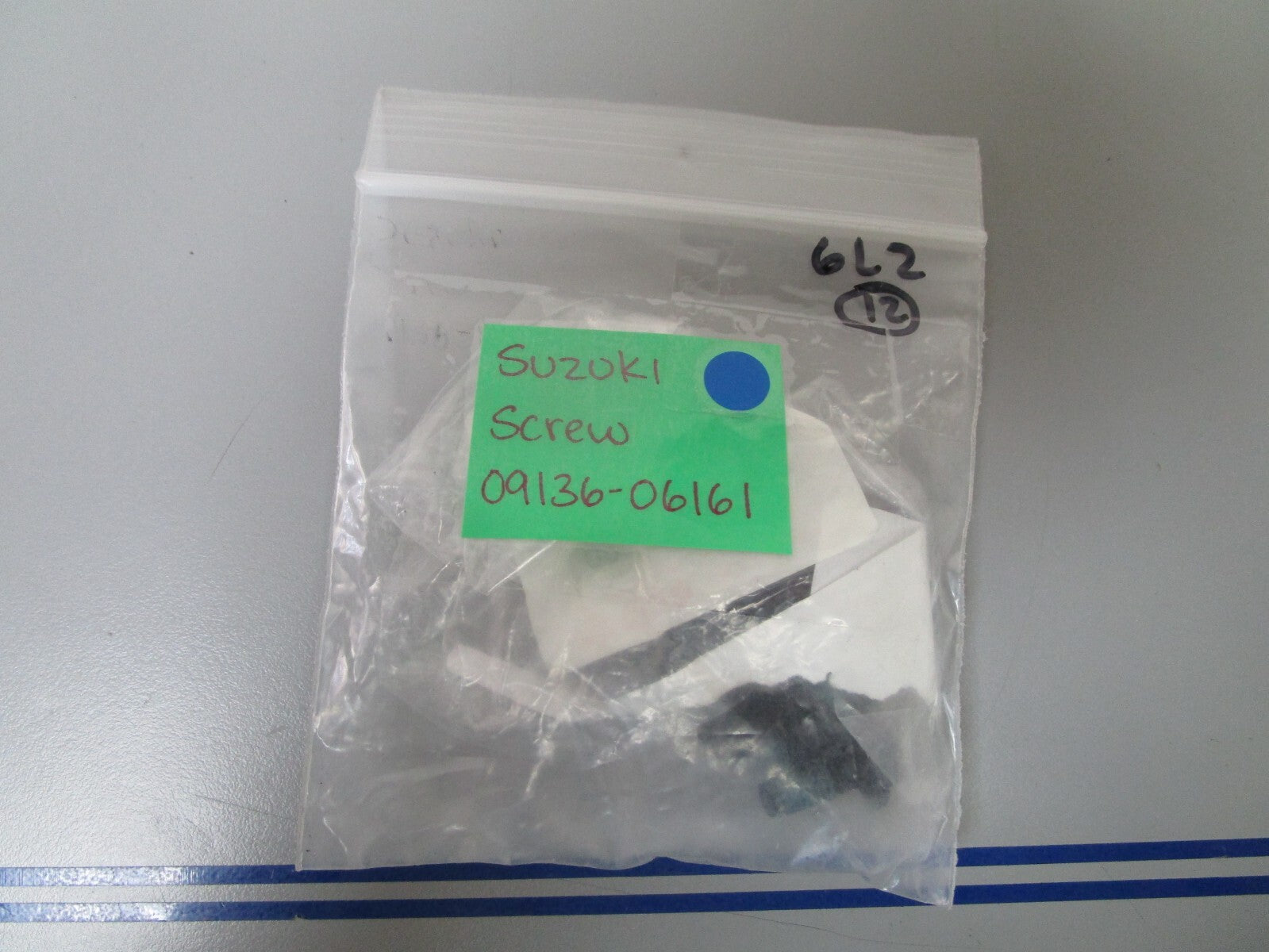 *NEW OEM* (LOT OF 2) 0810 Suzuki Screw 09136-06161
