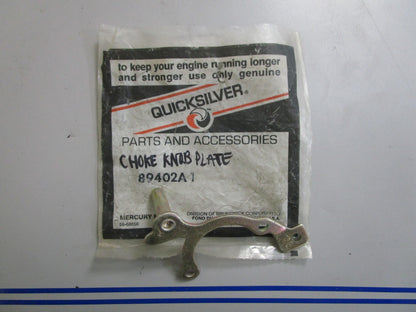 *NEW OEM* 0810 Mercury Quicksilver Control Plate 89402A1
