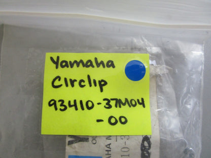 *NEW OEM* (LOT OF 5) 0810 Yamaha Circlip 93410-37M04-00