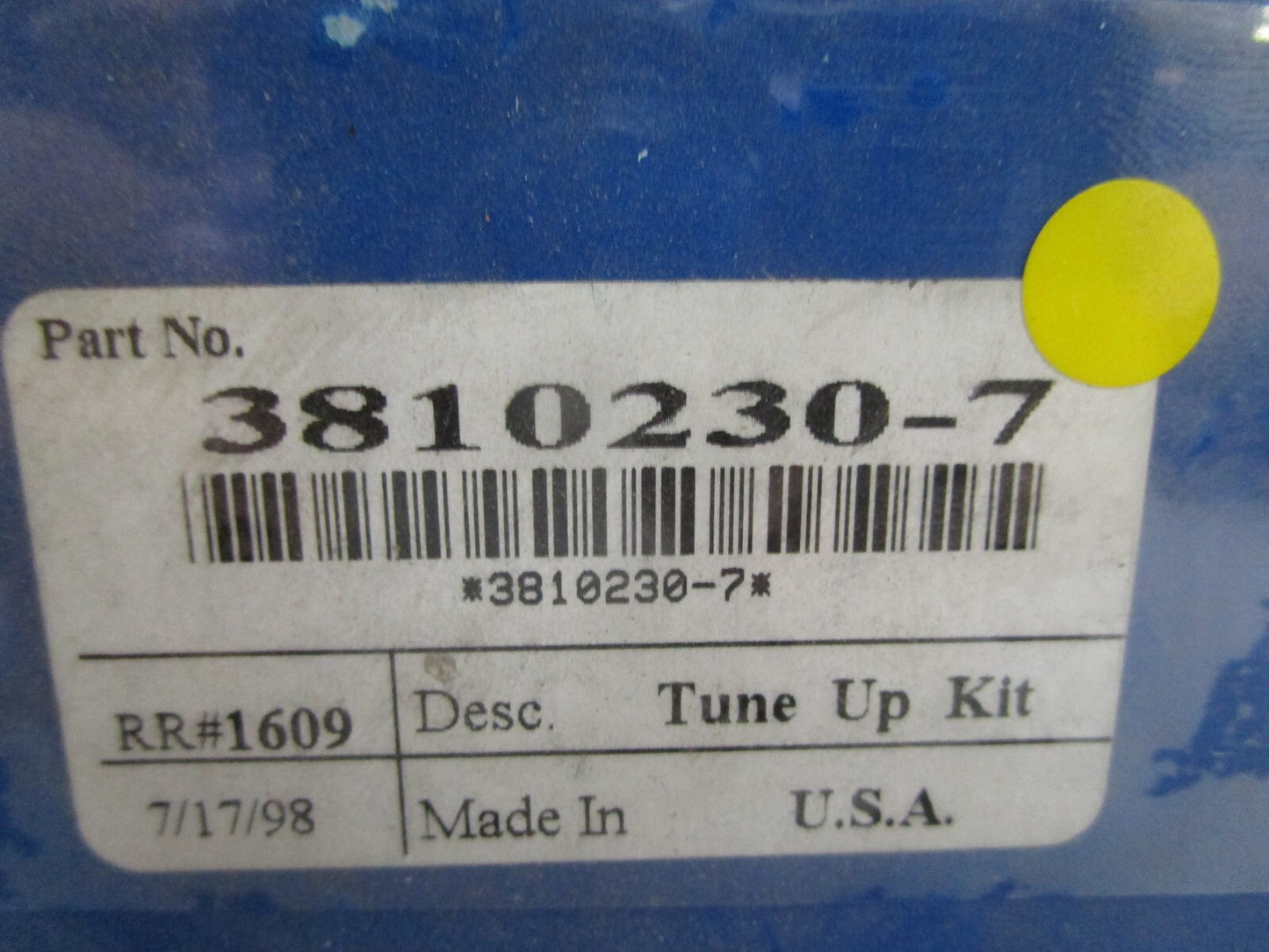 *NEW OEM* 0820 Volvo Penta Tune-Up Kit 3810230