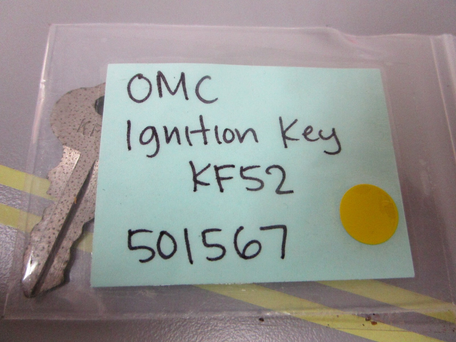 *NEW OEM* 0810 OMC Johnson Evinrude Ignition Key KF52 501567 0501567