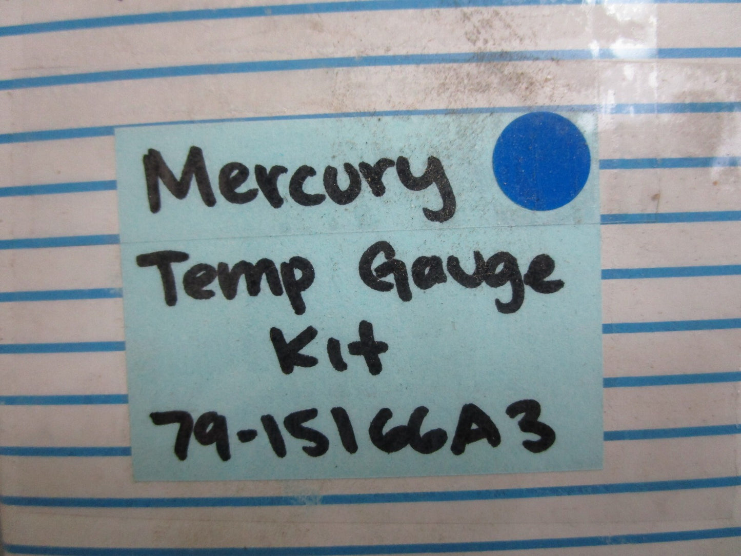 *NEW OEM* 0820 Mercury Water Temperature Gauge Kit 79-15166A3