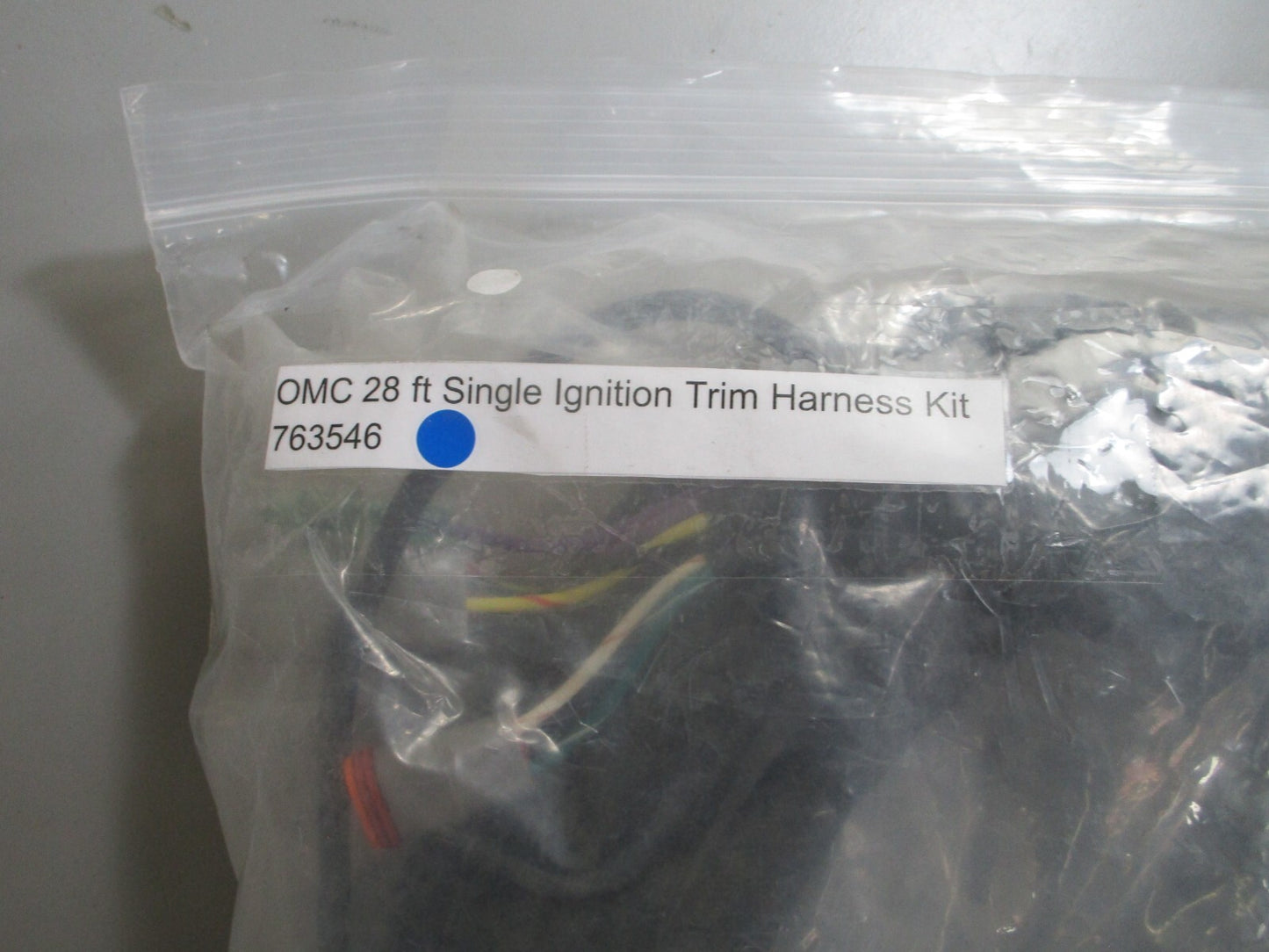 *NEW OEM* 0720 OMC Johnson Evinrude 28ft Single Ignition Trim Harness Kit 763546
