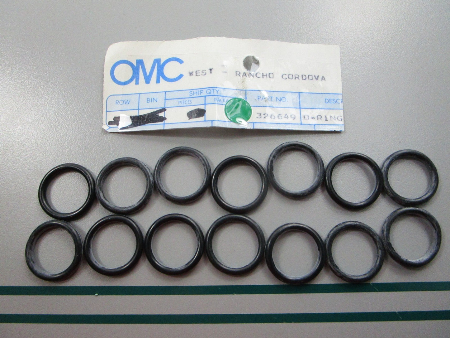 NEW OEM (LOT OF 14) 326649 0326649 OMC Johnson Evinrude O-Ring 0810