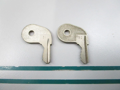 NEW OEM (LOT OF 2) 501796 0501796 OMC Johnson Evinrude 73-32 Ignition Key 0810