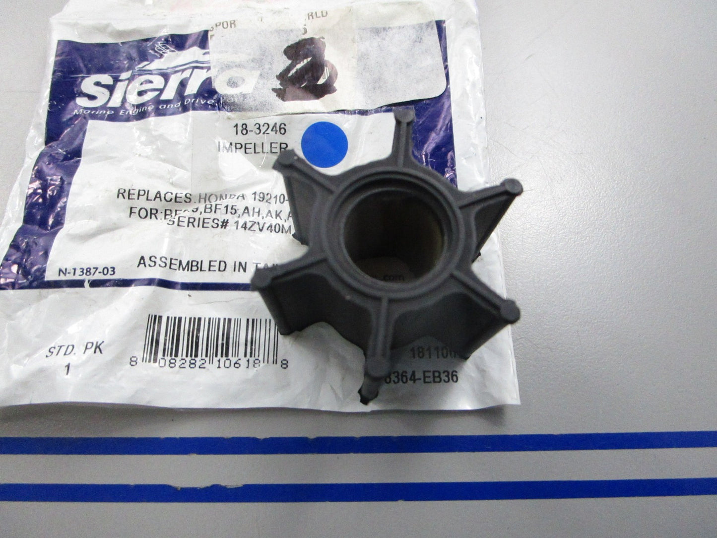NEW 18-3246 Replaces: Honda 19210-ZV4-013 Sierra Impeller 0810