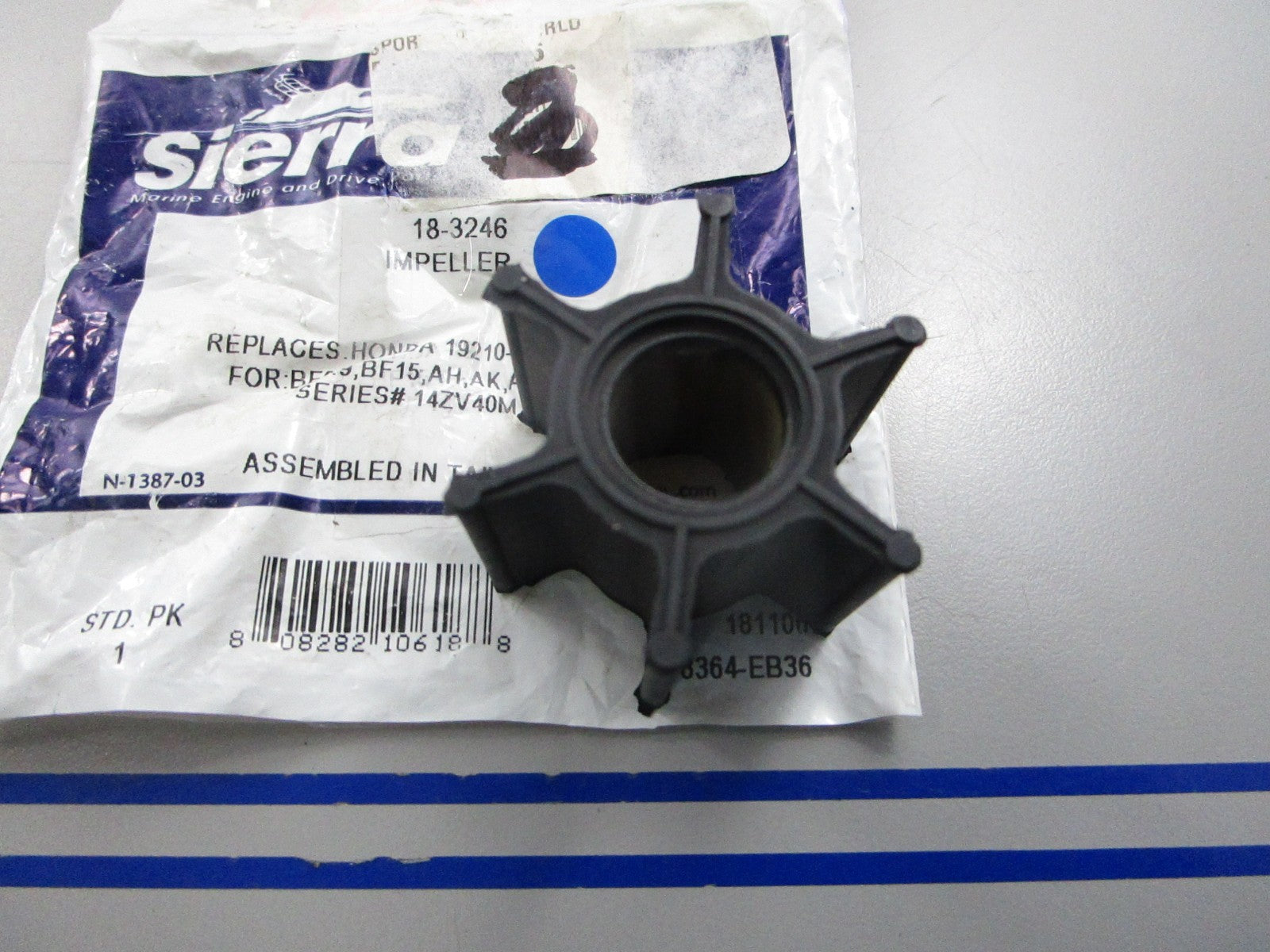 NEW 18-3246 Replaces: Honda 19210-ZV4-013 Sierra Impeller 0810