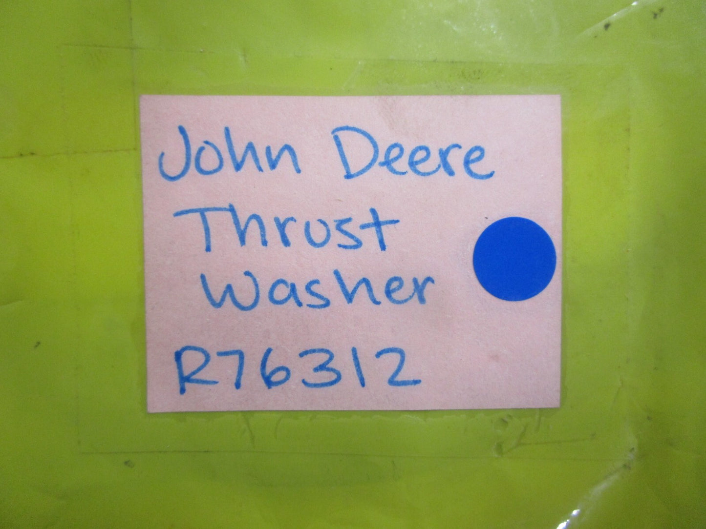 *NEW OEM* 0820 John Deere Thrust Washer R76312