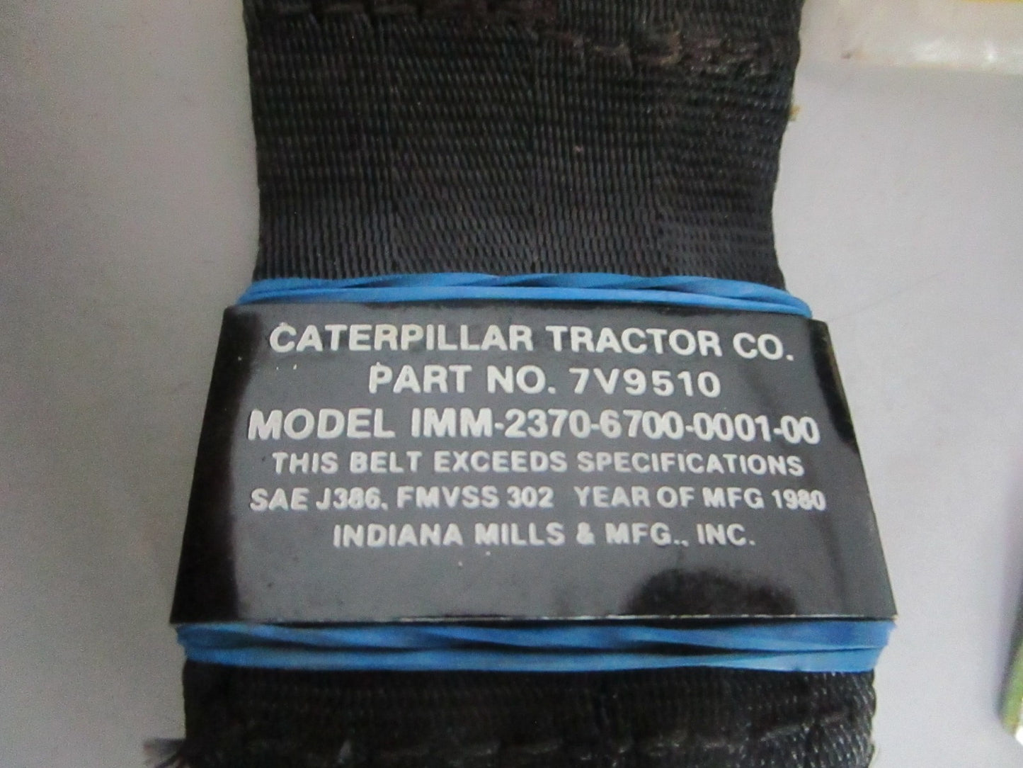 NEW OEM 7V-9510 CAT Seat Belt 0820