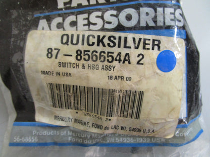 *NEW OEM* 0820 Mercury Quicksilver Switch & Housing Assy 87-856654A2