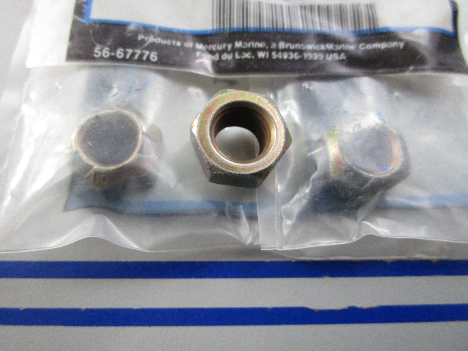 NEW OEM (LOT OF 3) 11-90517 Mercury Quicksilver Nut 0810