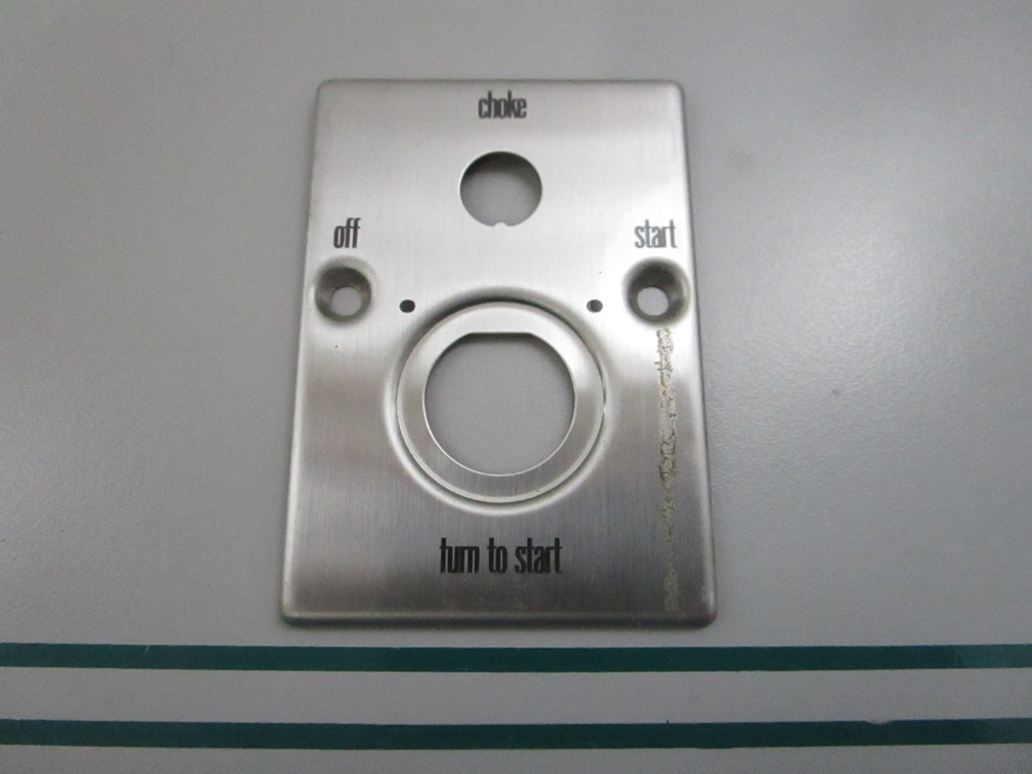 NEW OEM 312080 0312080 OMC Johnson Evinrude Switch Plate 0810