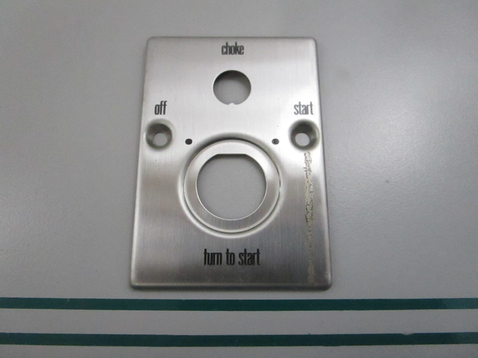 NEW OEM 312080 0312080 OMC Johnson Evinrude Switch Plate 0810