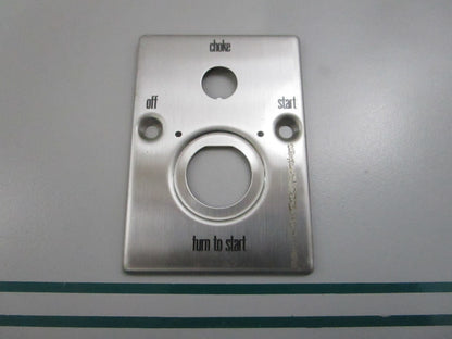 NEW OEM 312080 0312080 OMC Johnson Evinrude Switch Plate 0810